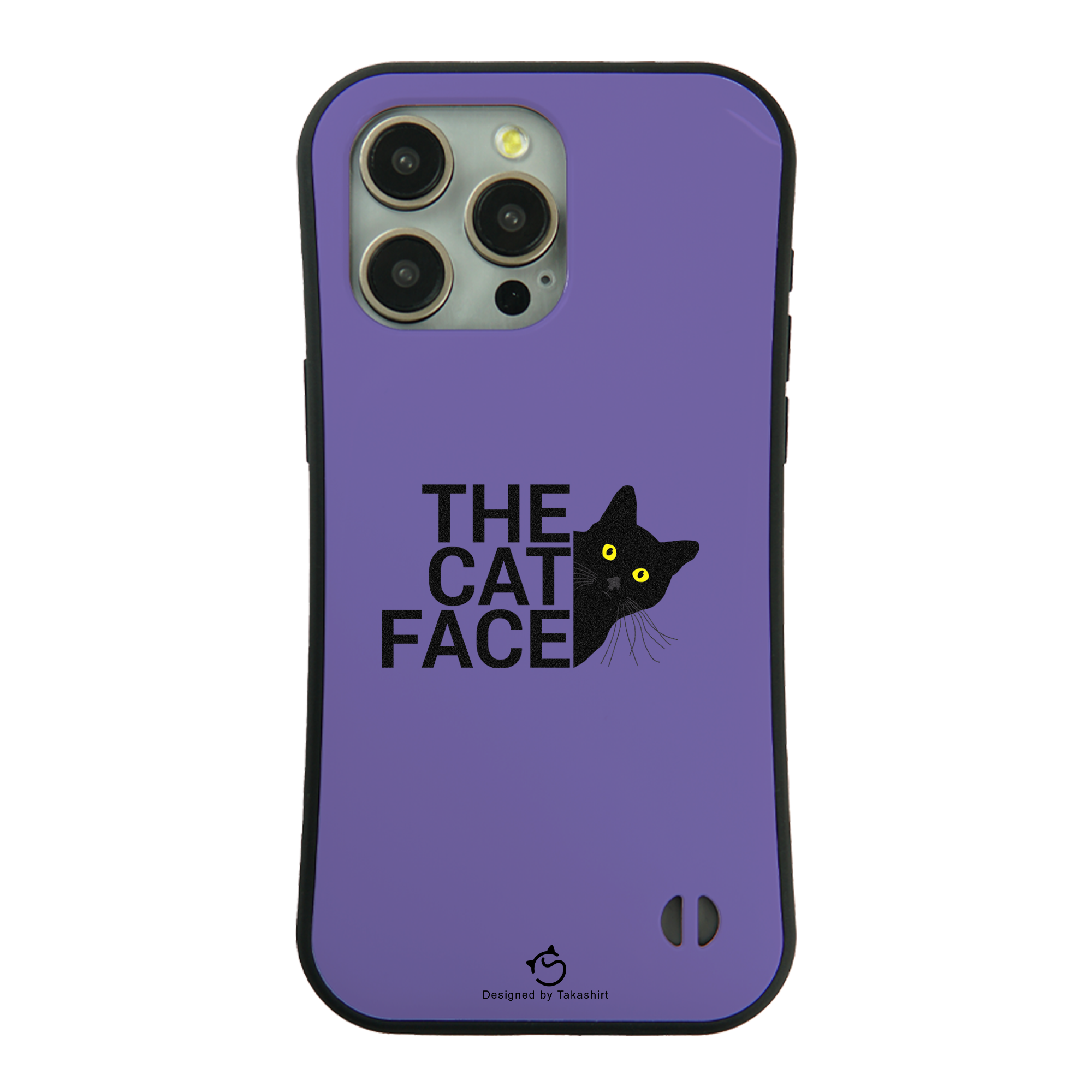ケース ねこ 猫イラスト The Cat Face2 スマホ ケース iPhone8, SE2, SE3 ~ ケースiPhone17シリーズ